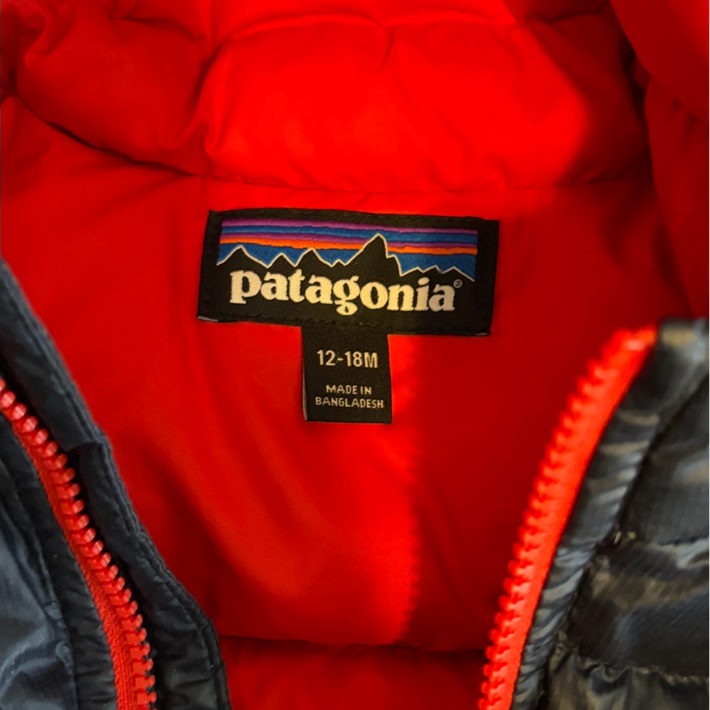Patagonia Vibrant Red and Black Jacket